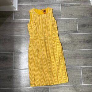 Tory Burch Meryl Sheath Sleeveless Dress Size 4